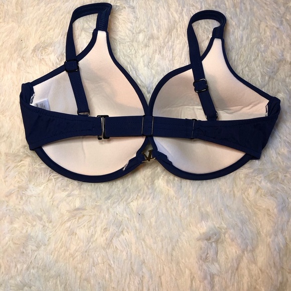 VENUS Blue Bikini with Molded Cups and Adjustable Straps - Picture 9 of 12